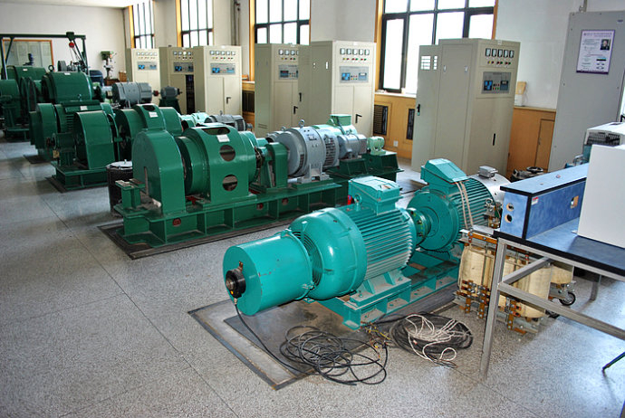 武功某热电厂使用我厂的YKK高压电机提供动力